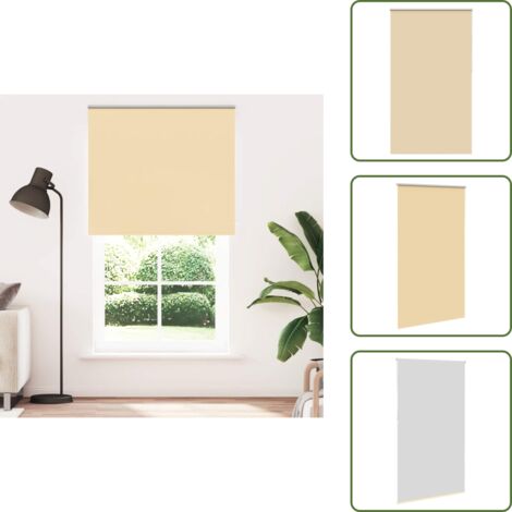 The Living Store Tenda a Rullo Oscurante 140x210 cm Larghezza Tessuto 136,6 cm - Oscurante