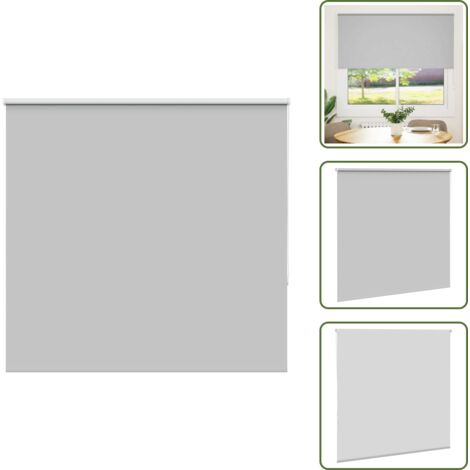 The Living Store Tenda a Rullo Oscurante 145x130 cm Larghezza Tessuto 141,6 cm - Privacy