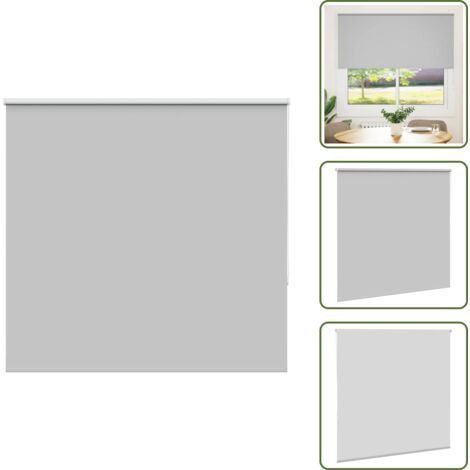 The Living Store Tenda a Rullo Oscurante 155x150 cm Larghezza Tessuto 151,6 cm - Oscurante
