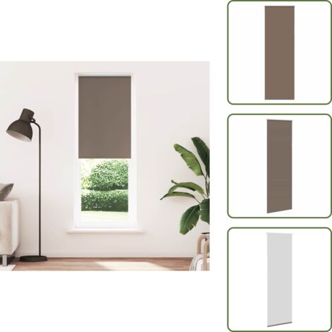 The Living Store Tenda a Rullo Oscurante 65x230 cm Larghezza Tessuto 60,7 cm - Tenda oscurante