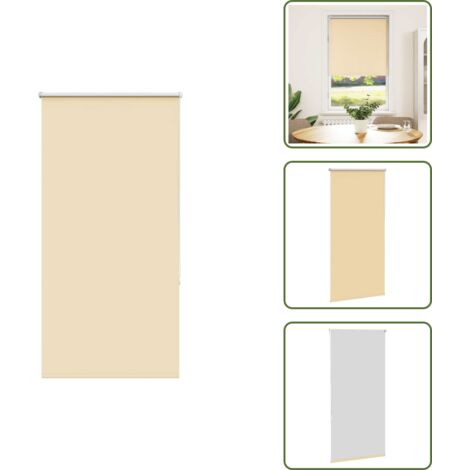 The Living Store Tenda a Rullo Oscurante 80x175 cm Larghezza Tessuto 75,7 cm - Oscurante