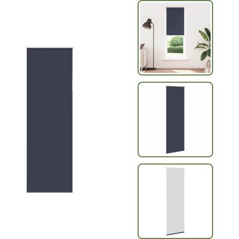 The Living Store Tenda a Rullo Oscurante 80x210 cm Larghezza Tessuto 75,7 cm - Oscurante
