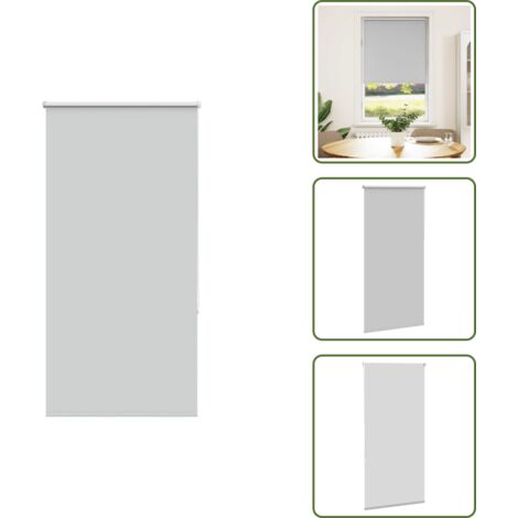 The Living Store Tenda a Rullo Oscurante 85x130 cm Larghezza Tessuto 80,7 cm - Tenda oscurante
