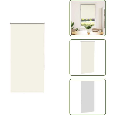 The Living Store Tenda a Rullo Oscurante 85x175 cm Larghezza Tessuto 80,7 cm - Tenda oscurante