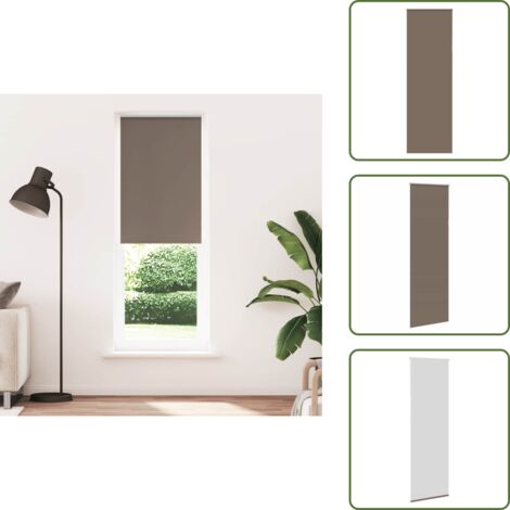 The Living Store Tenda a Rullo Oscurante 85x210 cm Larghezza Tessuto 80,7 cm - Tenda oscurante