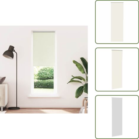 The Living Store Tenda a Rullo Oscurante 85x230 cm Larghezza Tessuto 80,7 cm - Tenda oscurante