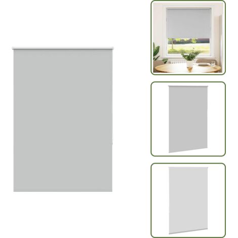 The Living Store Tenda a Rullo Oscurante 90x150 cm Larghezza Tessuto 85,7 cm - Tenda oscurante