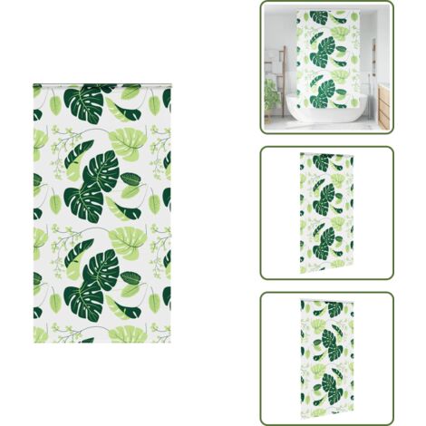 The Living Store Tenda a Rullo per Doccia Cassonetto 140x240cm Larghezza Tessuto - Tenda a rullo