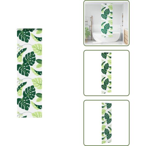 The Living Store Tenda a Rullo per Doccia Cassonetto 60x240 cm Larghezza Tessuto - Tenda a rullo
