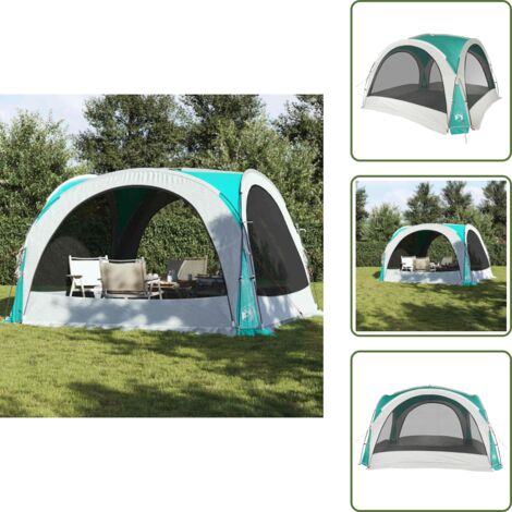 The Living Store Tenda per Feste Verde Impermeabile - Tenda impermeabile
