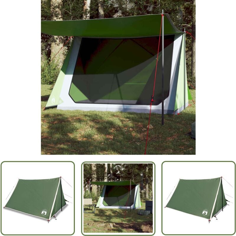 Tente de camping 2 personnes vert imperméable - Tente De Camping - Tente Randonnée - Tente Imperméable - Tente Verte - Tente Deux Personnes - The