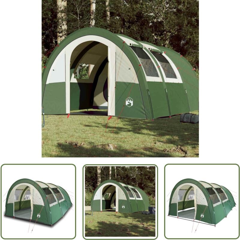 Tente de camping tunnel 4 personnes vert imperméable - Tente De Camping - Tente Tunnel - Tente 4 Personnes - Tente Verte - Tente Imperméable - The