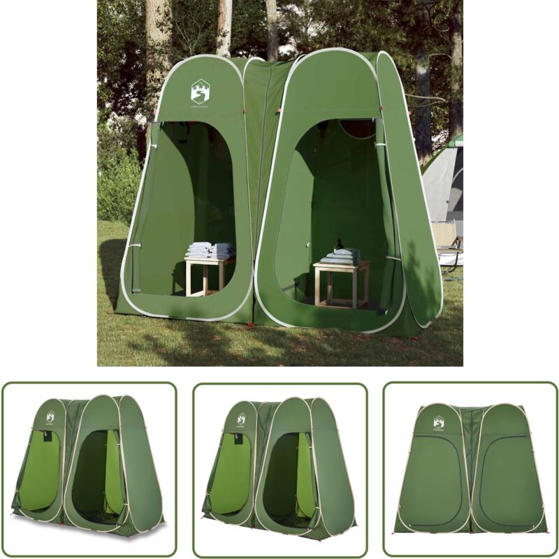 The Living Store - Tente d'intimité vert escamotable imperméable - Tente D'intimité - Tente De Camping - Tente Gazebos - Abri Extérieur - Abri Solaire