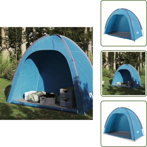 The Living Store Tienda de almacenamiento impermeable azul - Almacenamiento camping