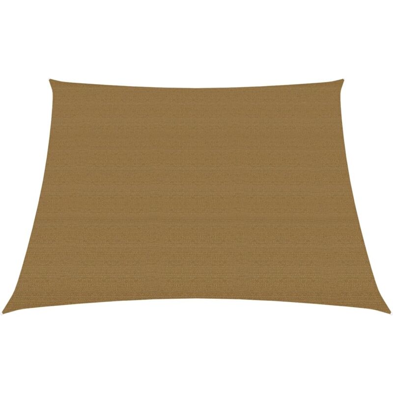 The Living Store - Voile d'ombrage 160 g/m² Taupe 3/4x2 m pehd Taupe