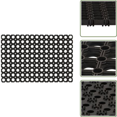The Living Store Zerbini in Gomma 5 pz 16 mm 40x60 cm - Zerbini