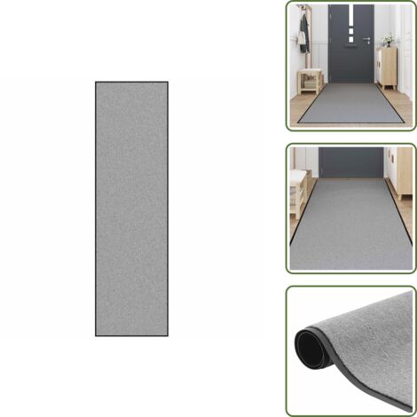 The Living Store Zerbino Grigio 115x400 cm - Zerbino per porticato