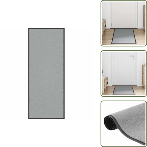 The Living Store Zerbino Grigio 60x150 cm - Zerbino per porticato