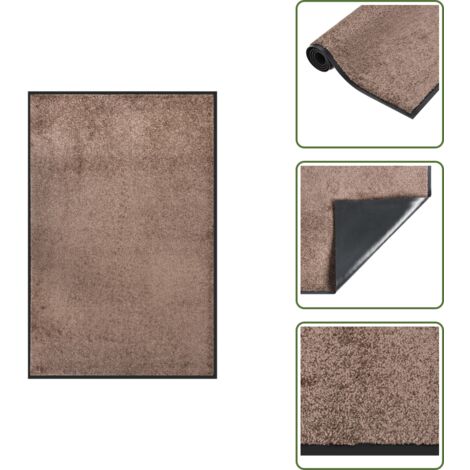 The Living Store Zerbino Marrone 80x120 cm - Zerbino per ingresso