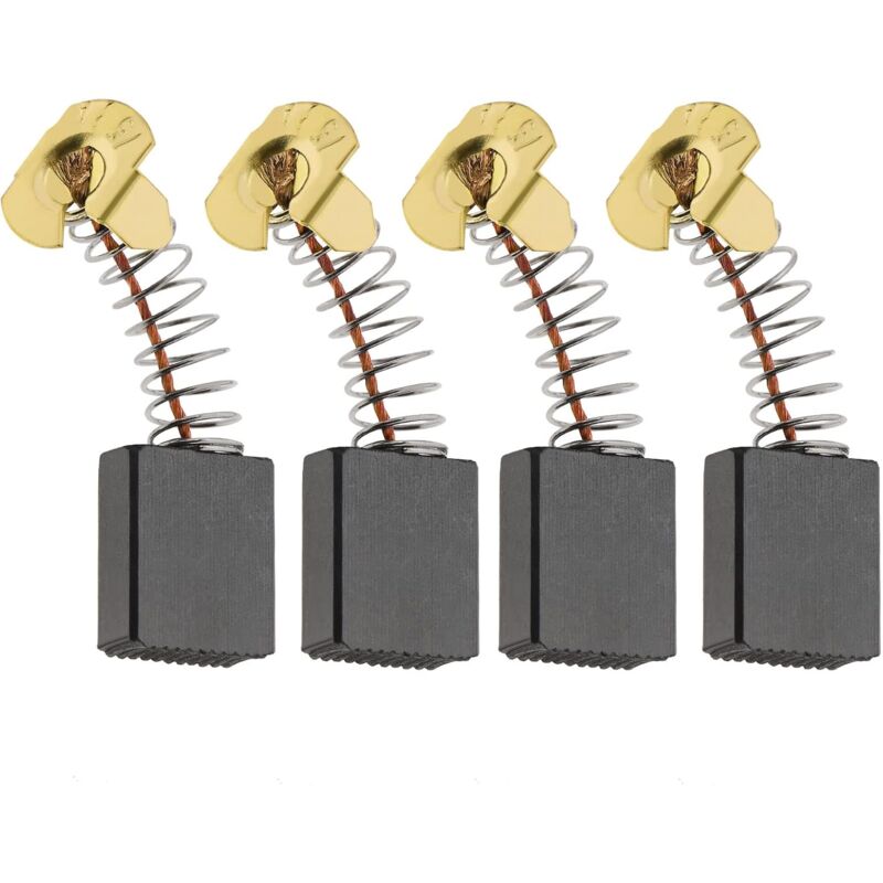 The Lord of the Tools 2 Pairs Motor Carbon Brushes Compatible with Bosch PTS10 mk Compatible with Einhell rt-ts 1725 rt-sm 305 l kgsz 3050 Power Tool