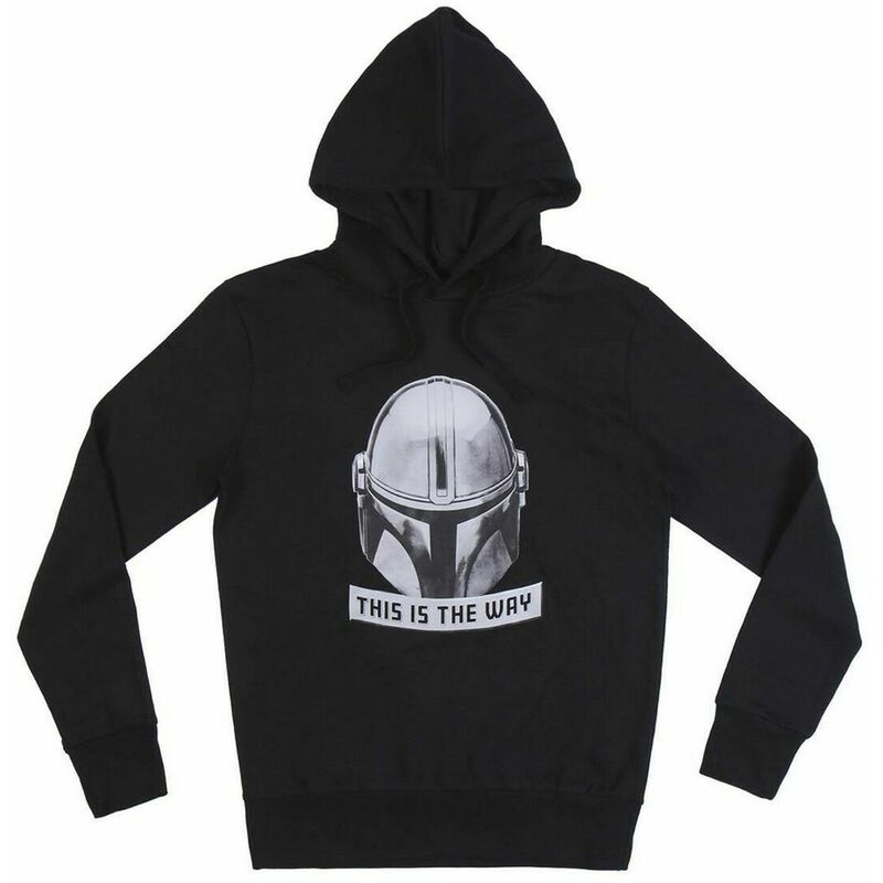 

The Mandalorian Sudadera con Capucha Hombre The Mandalorian Negro S