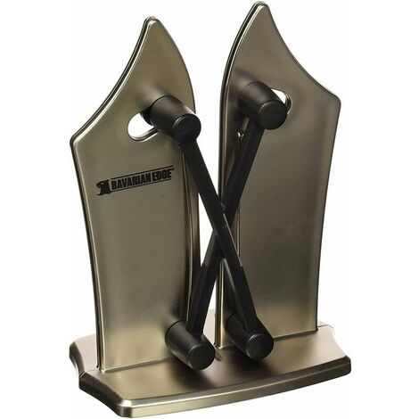 The multi-blade steel sharpener - As Seen On TV, silver- kitchen accessory, knife tool