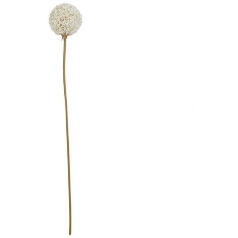 The Natural Garden Collection Allium (Single Stem Flower) - Plastic - Height 66 cm - White