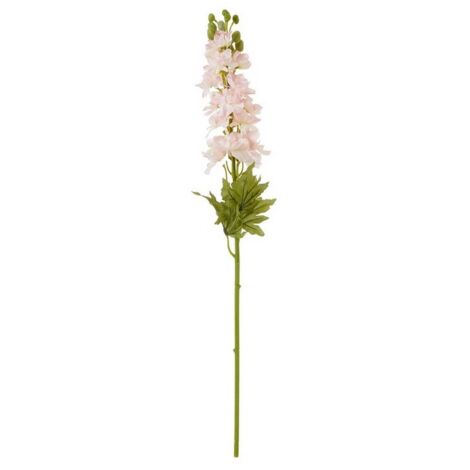 The Natural Garden Collection Elatum Delphinium (Single Stem Flower) - Plastic - Height 78 cm - Pink