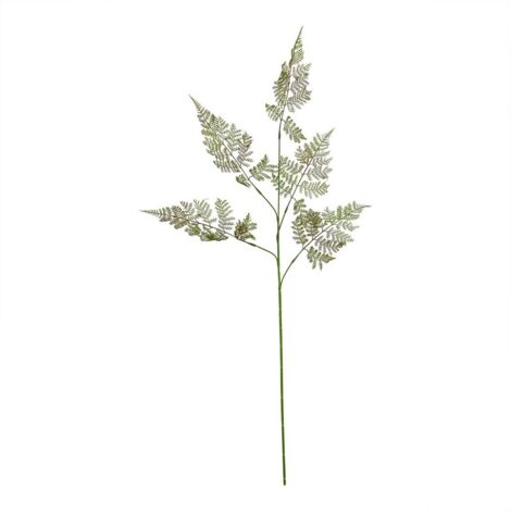The Natural Garden Collection Large Bracken Artificial Fern Spray (Single Stem) - Plastic - L39 x W50 x H111 cm - Green