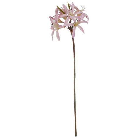 The Natural Garden Collection Lily (Single Stem Flower) - Plastic - Height 61 cm - Pink