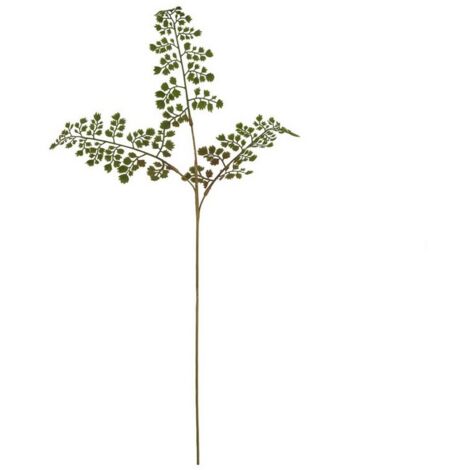 The Natural Garden Collection Maidenhair Fern (Single Stem Flower) - Plastic - Height 64 cm - Green