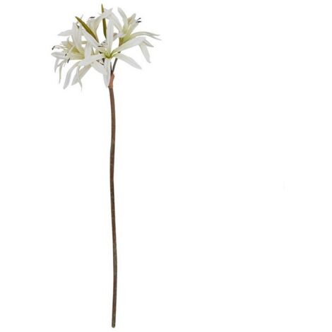 The Natural Garden Collection Nerine Lily (Single Stem Flower) - Plastic - Height 61 cm - White