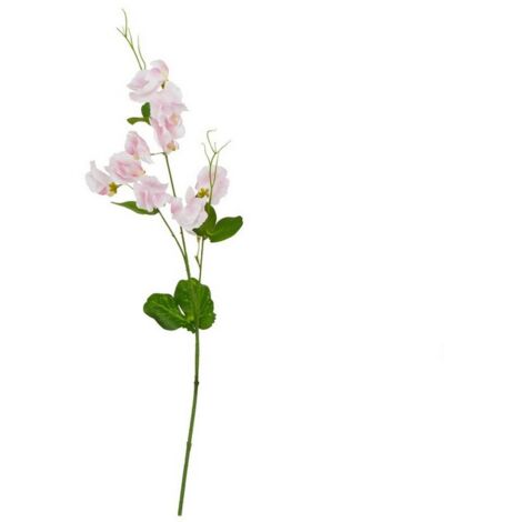 The Natural Garden Collection Sweetpea (Single Stem Flower) - Plastic - Height 61 cm - Pink