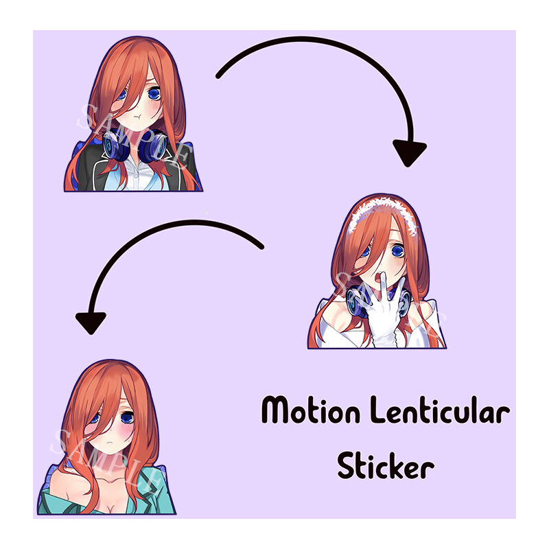 The Quintessential Quintuplets Motion Sticker