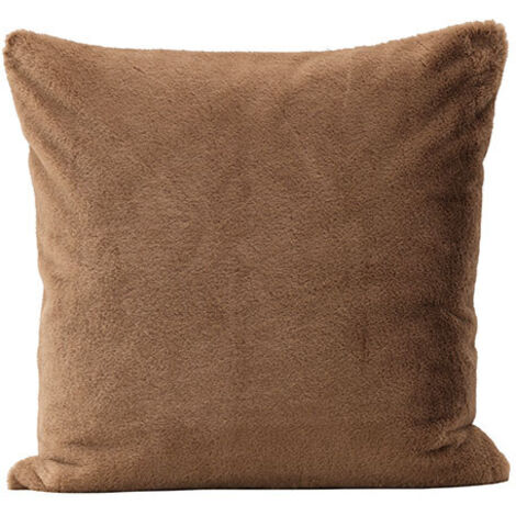 Thea taie d'oreiller 50x50cm marron.
