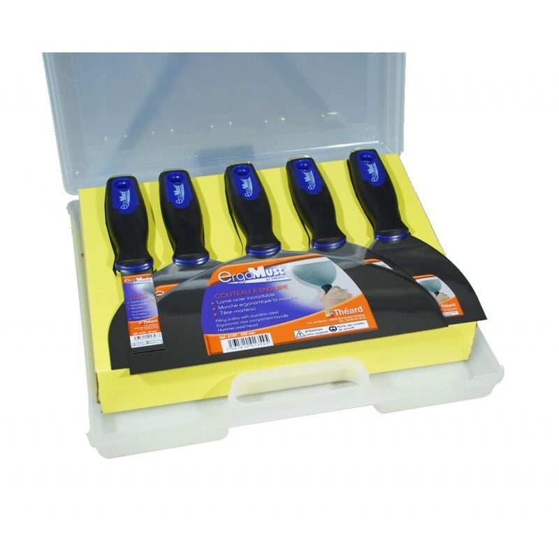 Théard - Lot109 - Mallette 5 couteaux Ergomust