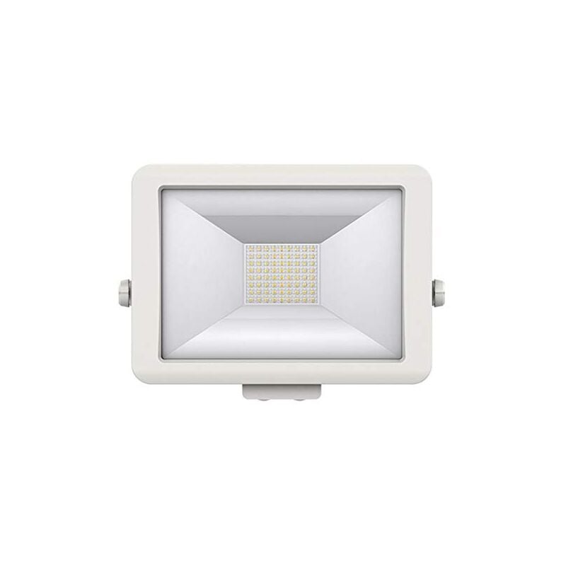 1020687 theleda B50L wh - projecteur à led de 50 w - conçu pour un usage extérieur - blanc - Theben