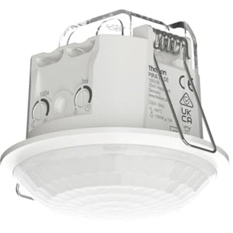 THEBEN 1030200 PIRA T8 DE DÉTECTEUR DE MOUVEMENT POUR L'INTÉRIEUR 200 W LED ANGLE DE DÉTECTION ROND 360° Ø 8 M TEMPS DE FONCTION