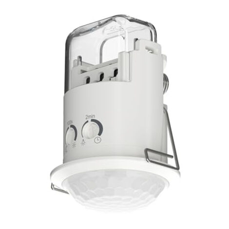 THEBEN 1030202 PIRA T6 MINI DE DÉTECTEUR DE MOUVEMENT COMPACT POUR L'INTÉRIEUR 200 W LED ANGLE DE DÉTECTION ROND 360° Ø 6 M TEMP