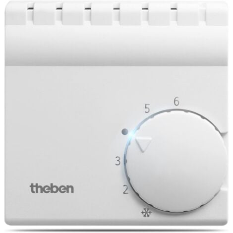 Theben 7010001 RAMSES 701 I Thermostat d’Ambiance I Régulateur de température ambiante avec réduction thermique