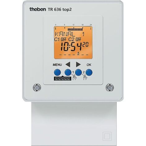 Theben - Digitalschaltuhr TR 636 Top 2, 2 Kanal