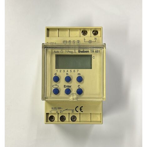 THEBEN - INTERRUTTORE ORARIO TR 651