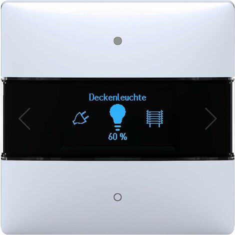 Theben iON 108 KNX Raumcontroller mit integriertem Temperaturregler, weiß