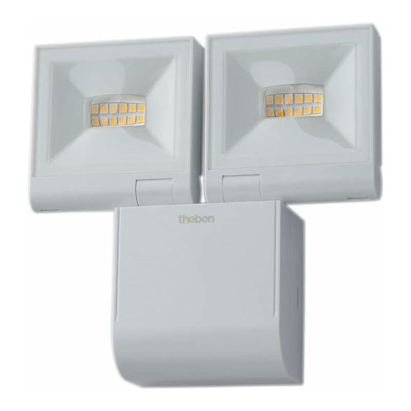 Theben - theLeda S20L wh i LED-Strahler, LED-Lampe, Wandmontage, Außenbereich,weiß - weiß