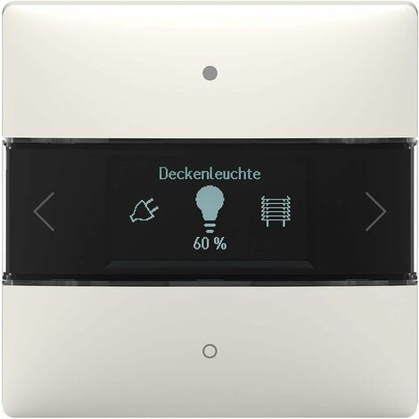 Theben LUXORliving iON8 Raumcontroller, integriertem Raumtemperaturregler,weiß