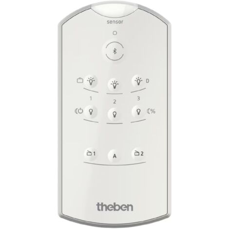 Theben theSenda B - Universell einsetzbare Fernbedienung, Integrierter Luxmeter