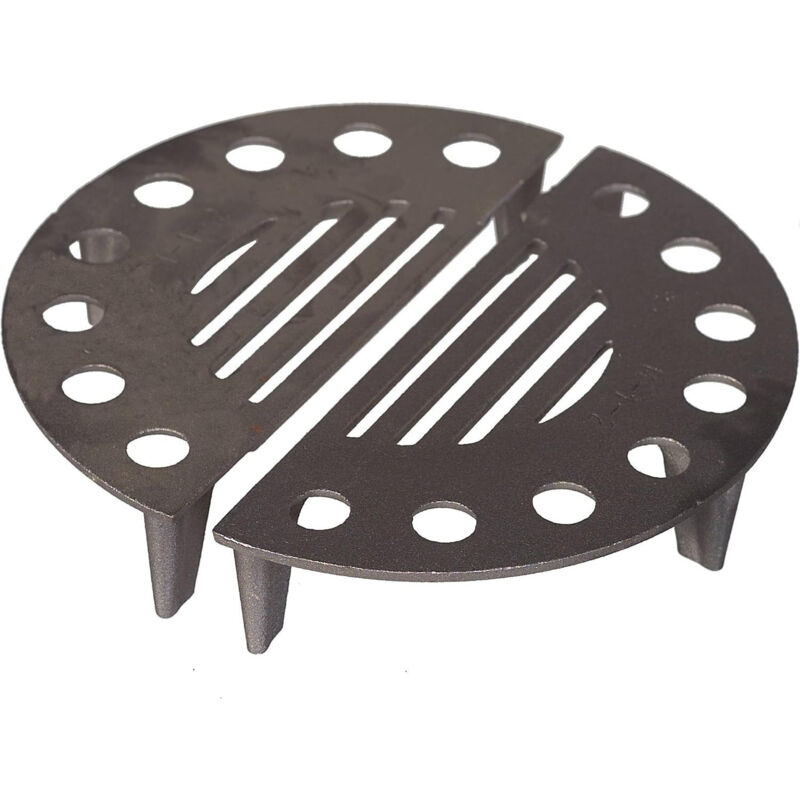 Theca - Grille de poêle mixte diamètre 33cm matériau en fonte