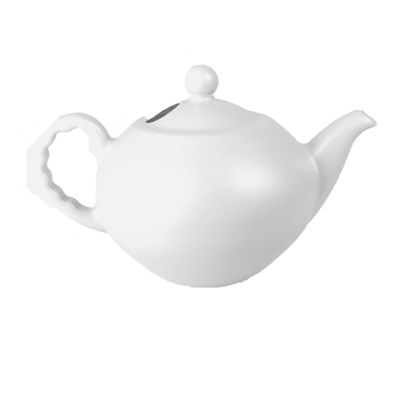 Théière arrosoir vintage - l 27,3 cm x l 41,3 cm x h 25,5 cm - Blanc - Livraison gratuite