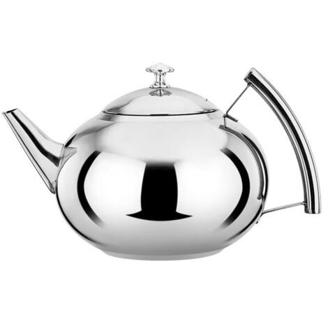 Théière avec infus Feuille de thé en vrac Théière en acier inoxydable de 2 litres