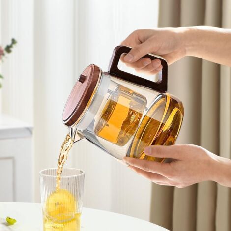 Théière en Verre Transparent - Théière Transparente à